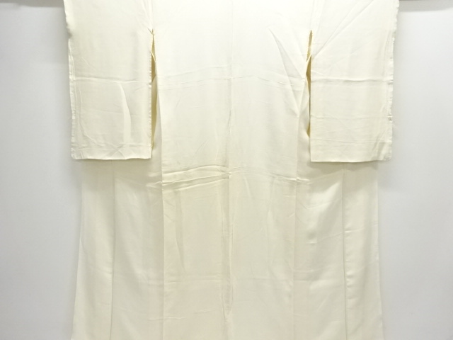 アンティーク　白錦紗中着